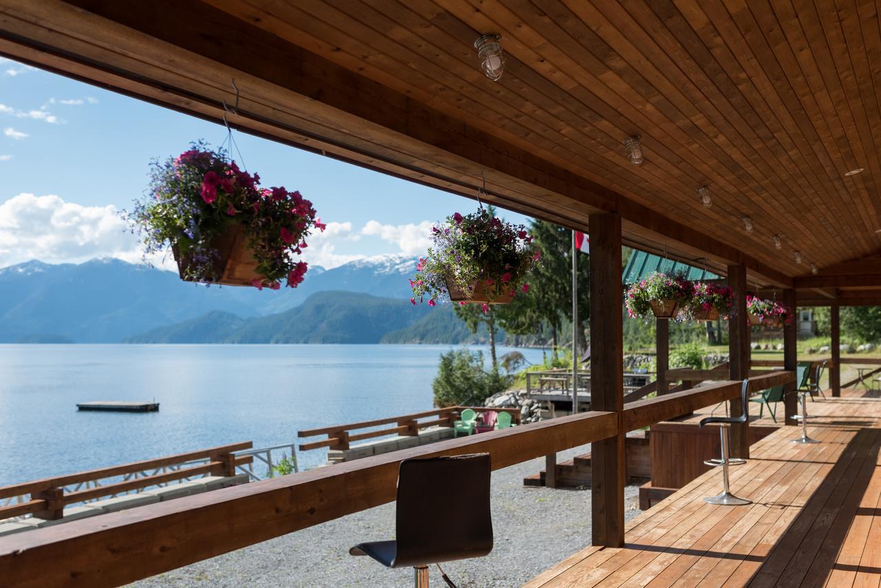 Homfray Lodge Desolation Sound Exterior foto