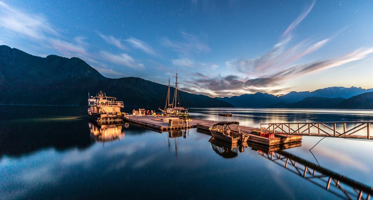 Homfray Lodge Desolation Sound Exterior foto