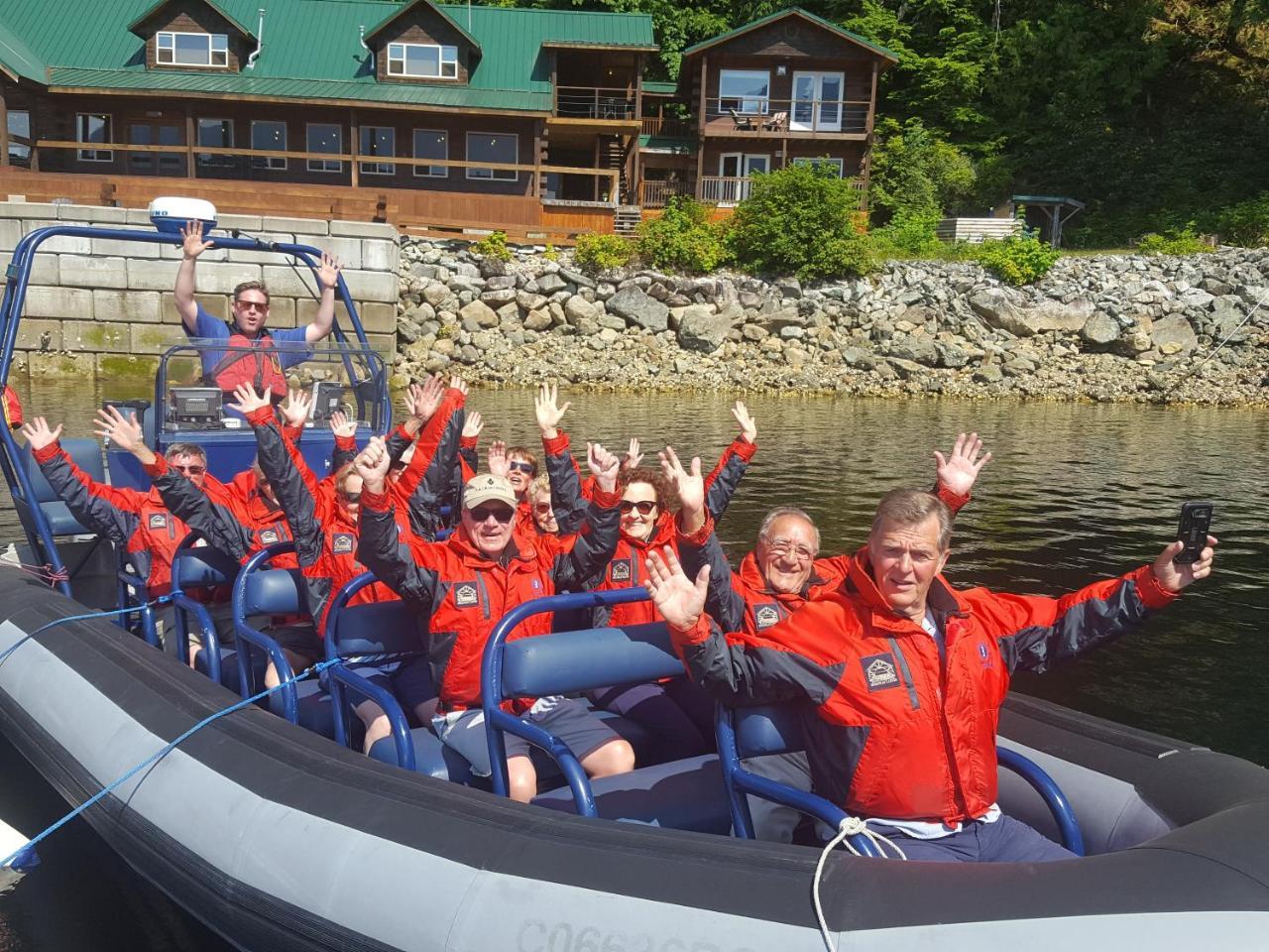 Homfray Lodge Desolation Sound Exterior foto